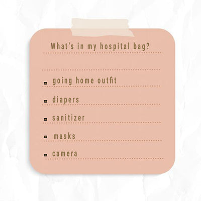What’s in my hospital bag?